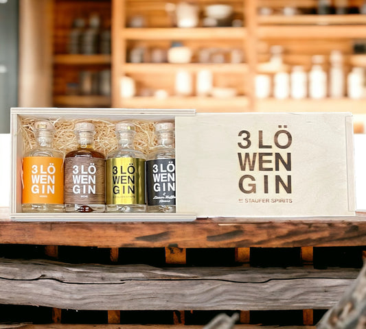3LöwenGin "Geschenkbox Quartett"