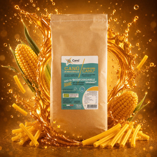 Bio Mais Trinkhalme glutenfrei 500 g Cocktail-Strohhalme
