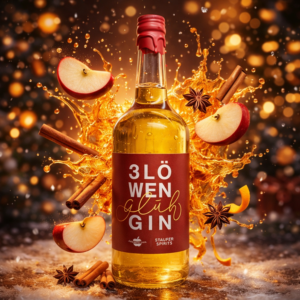 GlühGin (Apfelsaft+Gin 16%Vol Aus 1l mach 2l)