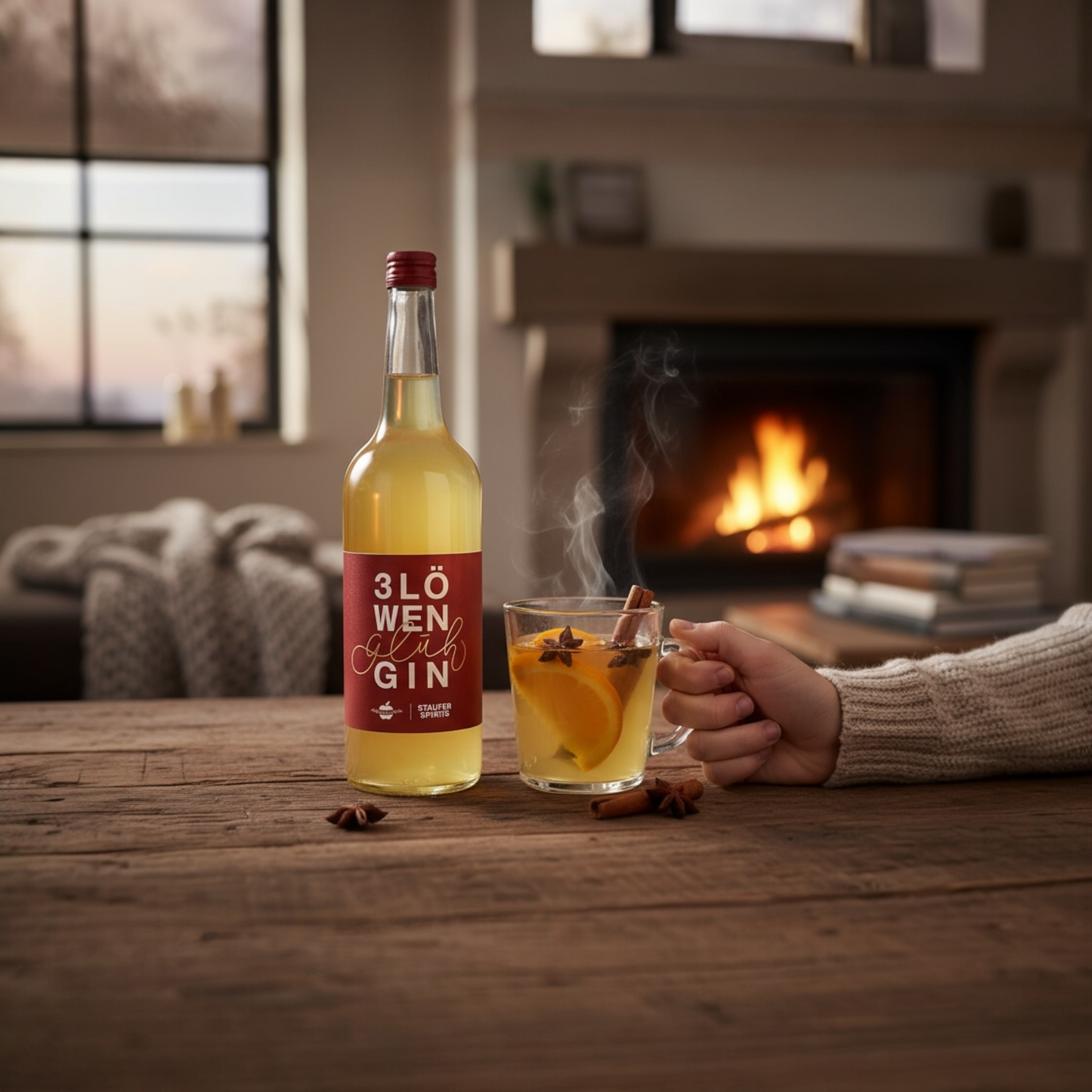 GlühGin (Apfelsaft+Gin 16%Vol)